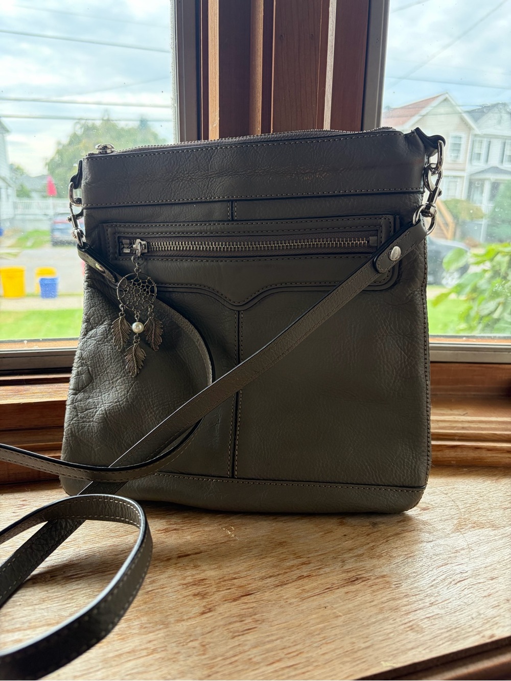 Rebecca Minkoff Crossbody Bag with Dreamcatcher Charm